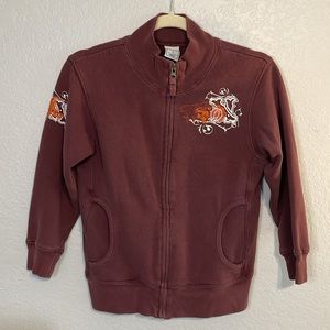 Vintage Old Navy Maroon 3/4 Sleeve Jacket